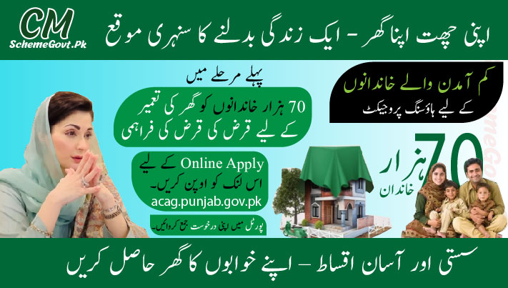 Read more about the article Apni Chat Apna Ghar – A Life-Changing Opportunity to Own Your Dream Home in Punjab