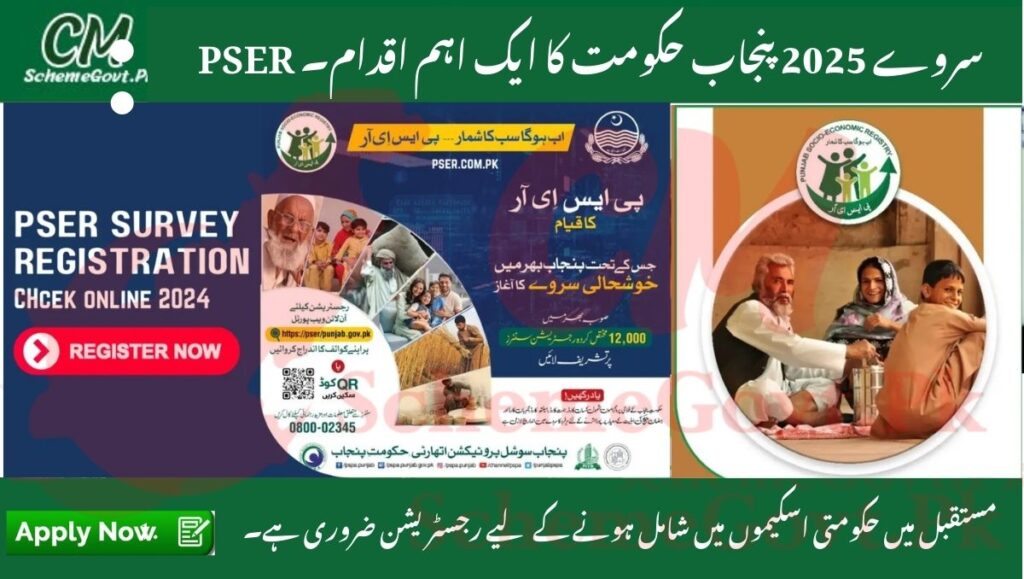 Read more about the article PSER Survey 2025 – Online Application Guidelines for Punjab Socio-Economic Registration