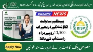 Read more about the article Sahulat Account Payment System Officially Launched – August 13, 2025