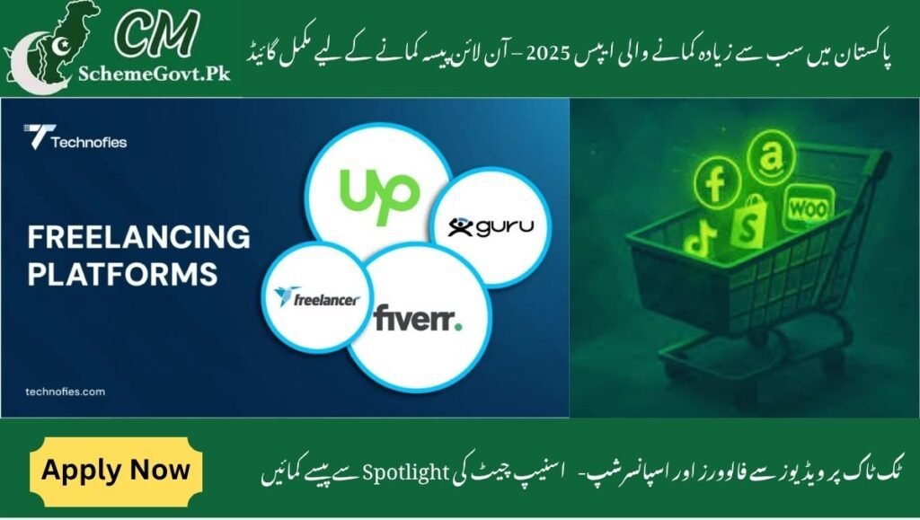 Read more about the article Top Earning Apps in Pakistan 2025 – Full Guide to Make Money Online